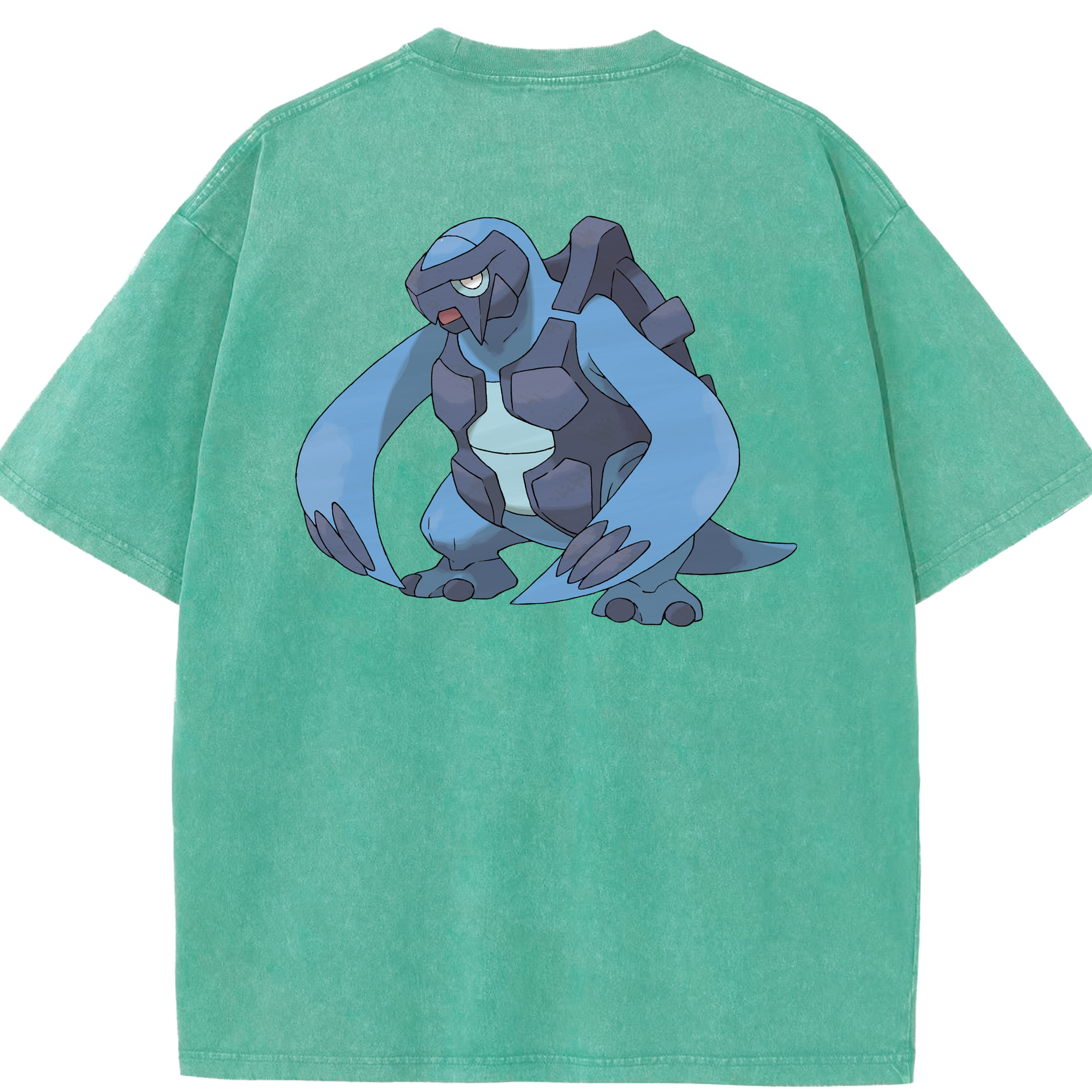 （画像用） ポケットモンスター Pokémon 綿100% ヴィンテージ風 半袖Tシャツ（背面プリント）